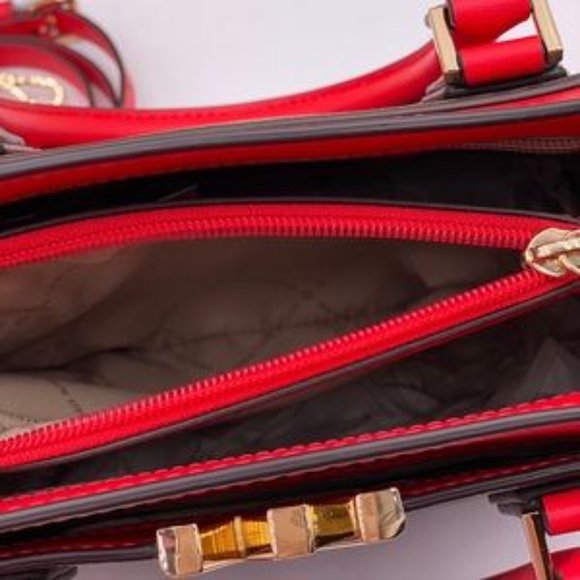 Michael Kors Mott Medium Satchel Coral Reef - Picture 7 of 8